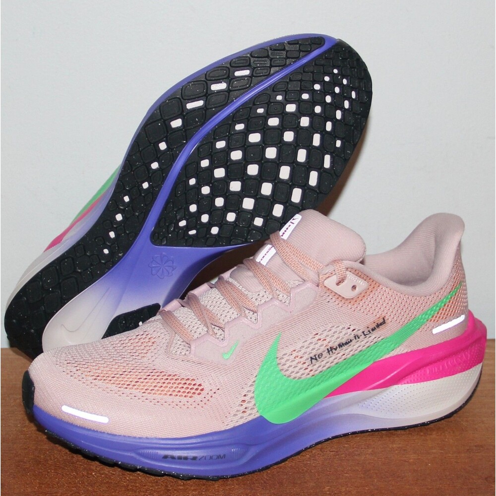 Nike Air Zoom Pegasus 41 Eliud Kipchoge Running Womens 8.5 Pink Green